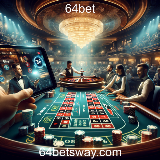 A Experiência Imersiva dos Jogos Ao Vivo no 64bet